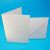 Craft UK - Linen Cards and Envelopes - White - C5 - Pack of 25