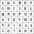 Alphabet Uppercase Bold Set