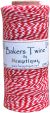 Hemptique - Bakers Twine - Red & White